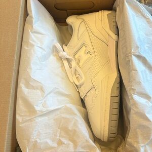 Men’s white new balance 550 size 10